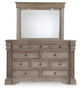 Blairhurst Queen Panel Bed, Dresser, Mirror and 2 Nightstands